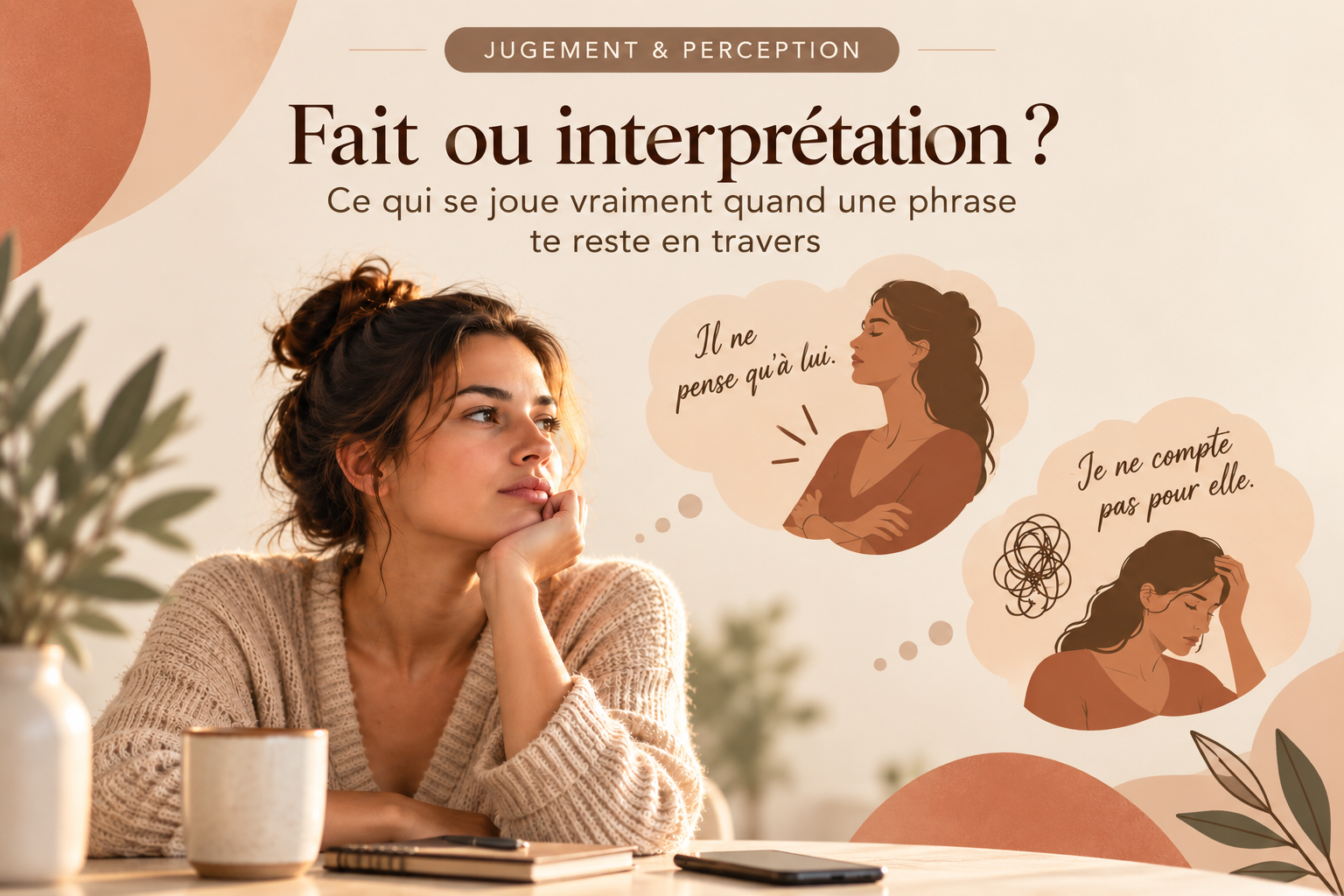 Fait ou interprétation ? Ce qui se joue vraiment quand une phrase te reste en travers